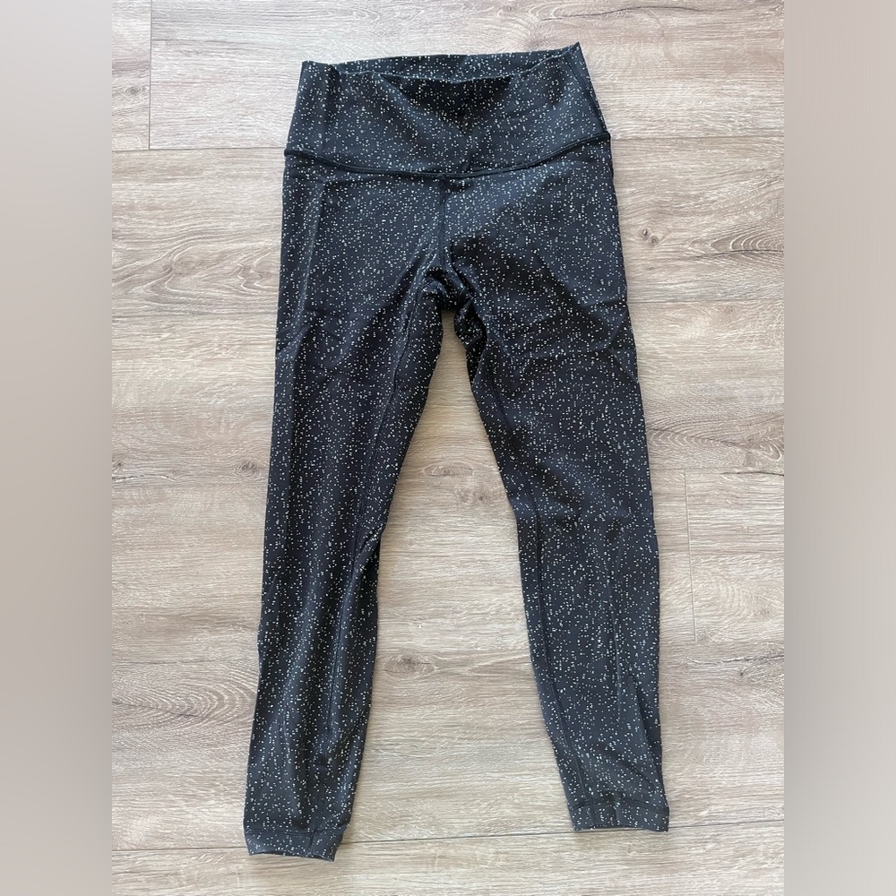 Lululemon Black and White Patterned Leggings